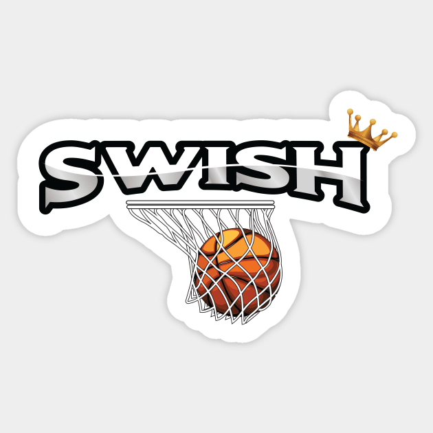 Swish King Sticker by Manikool